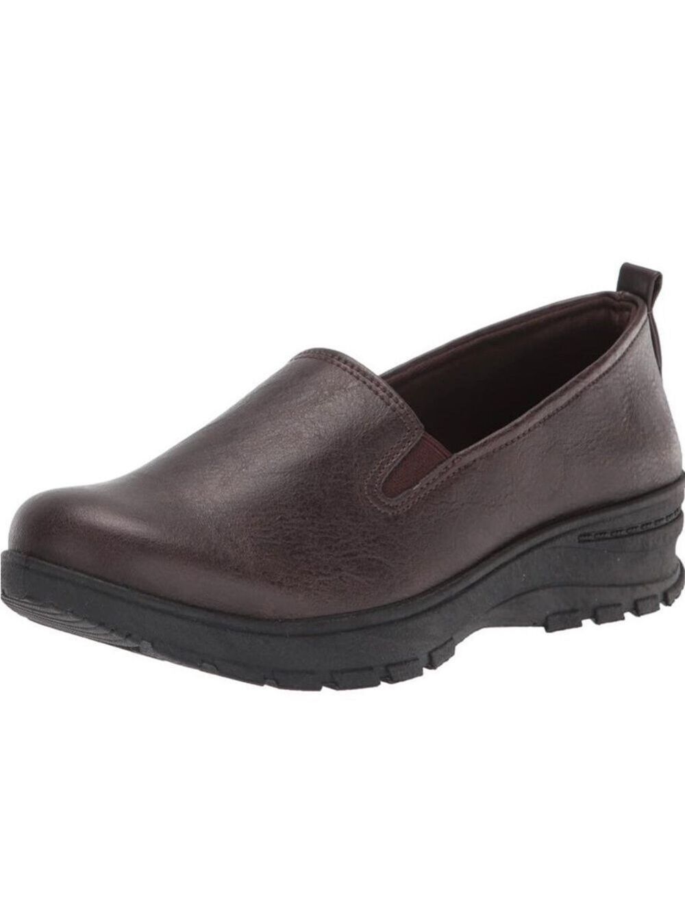 NEW Easy Street Juanita Flat Sneaker In Brown